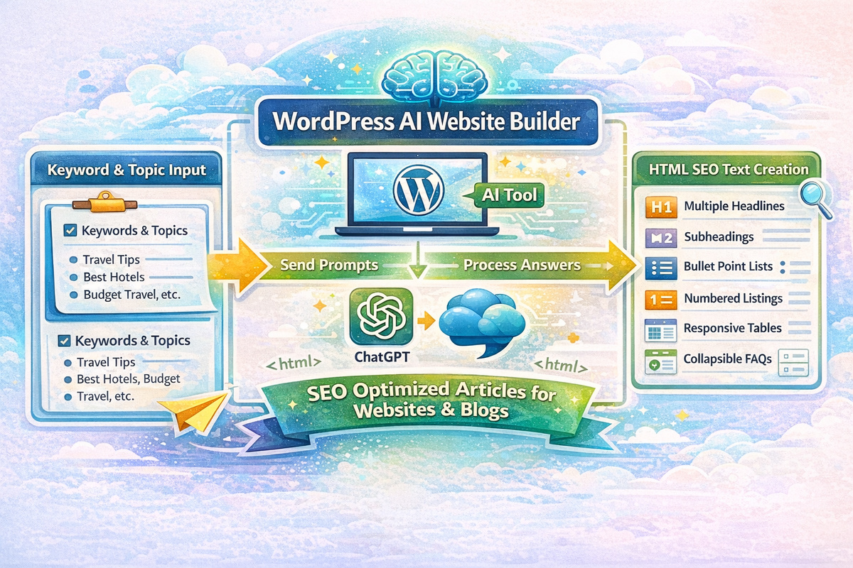 WordPress AI Website Builder
